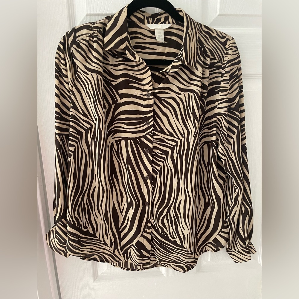Zebra blouse